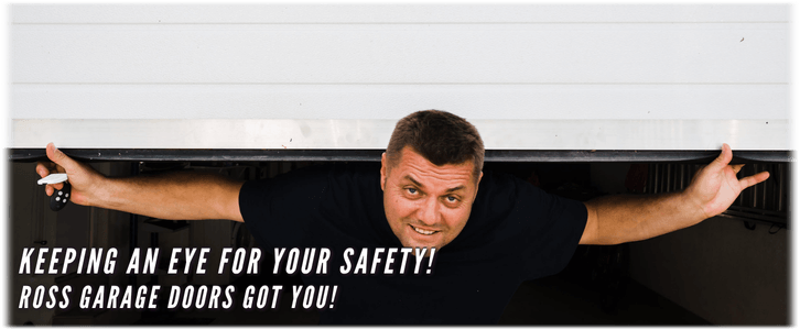 Garage Door Off Track In Ross